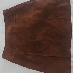 Anne Taylor Suede Skirt